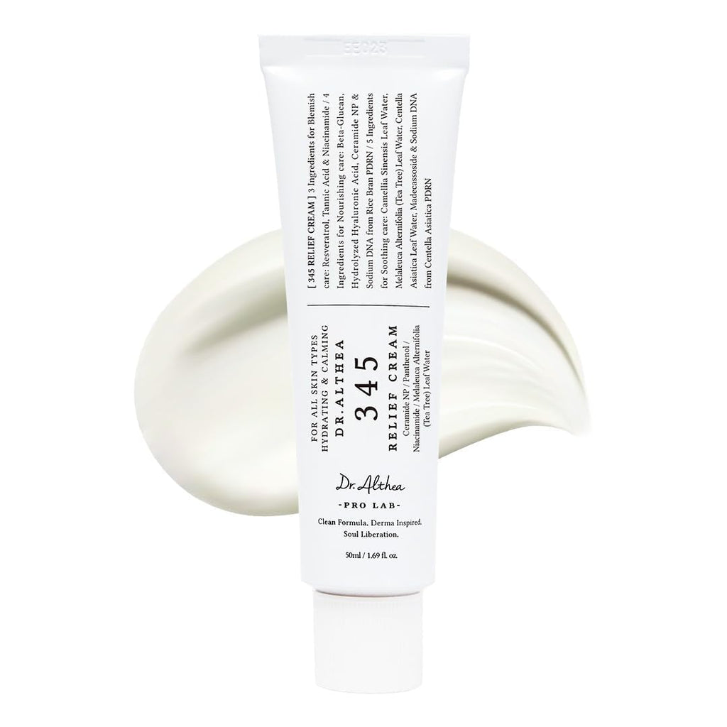 345 Relief Cream – Skin Barrier Repair Cream for Acne & Sensitive Skin