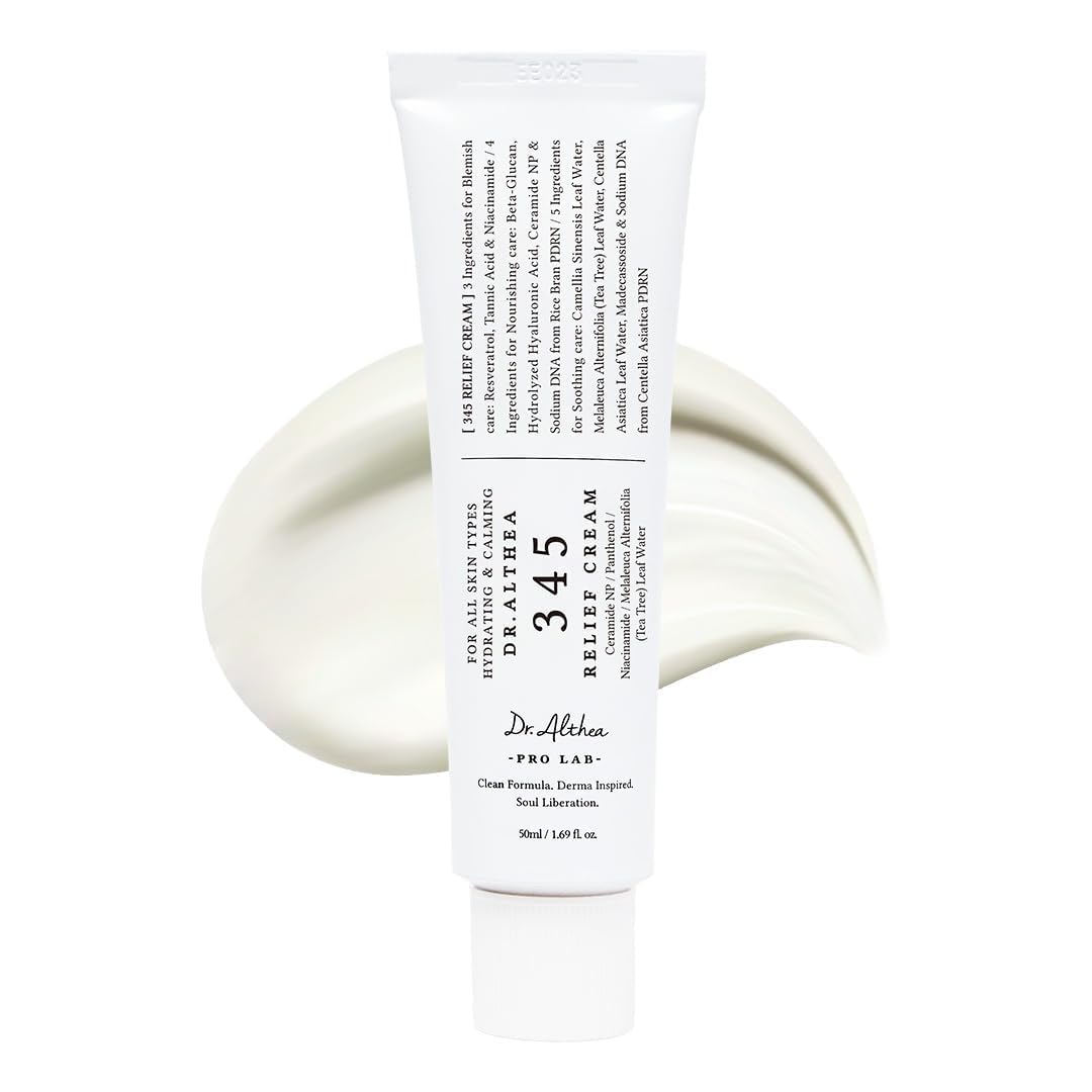 345 Relief Cream – Skin Barrier Repair Cream for Acne & Sensitive Skin