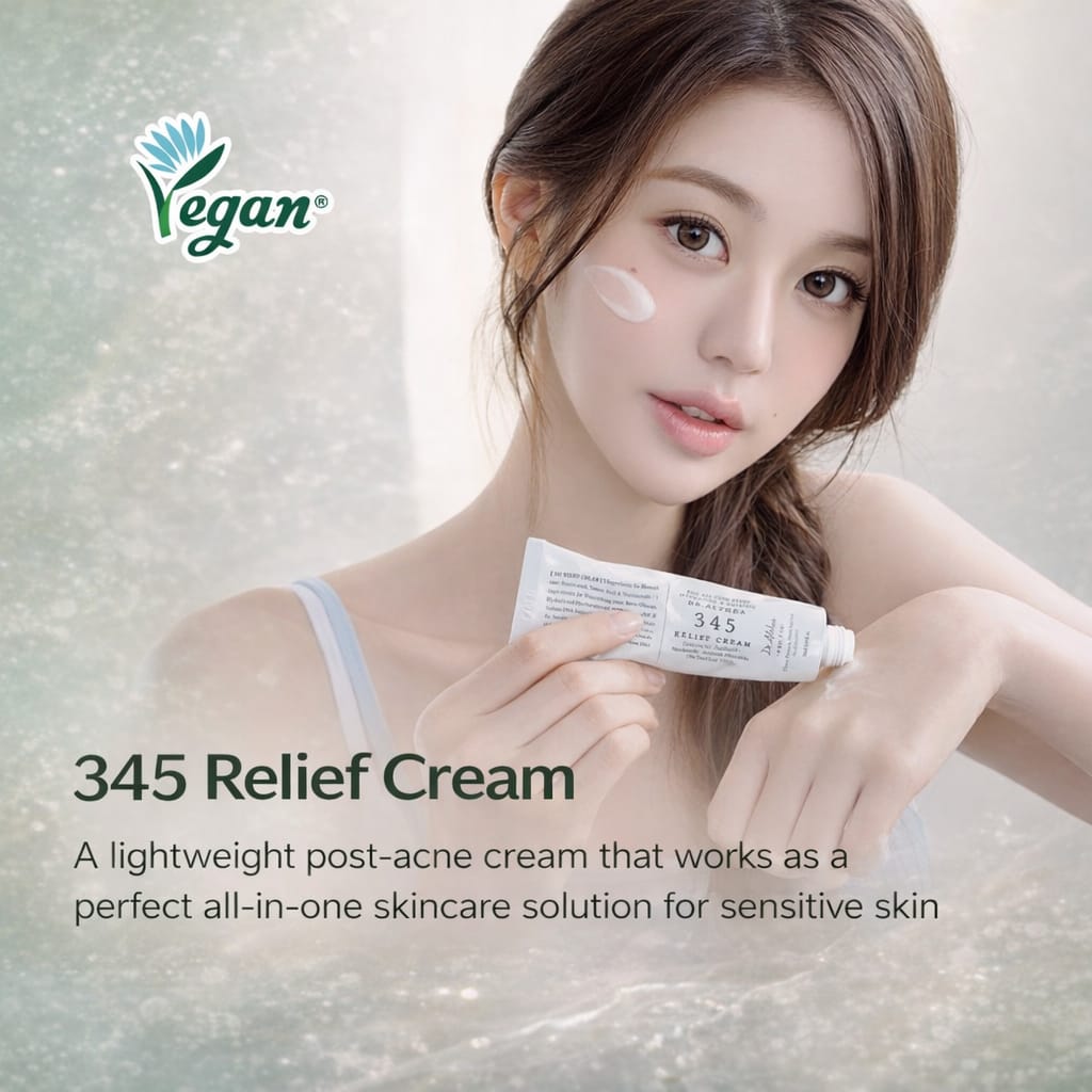 345 Relief Cream – Skin Barrier Repair Cream for Acne & Sensitive Skin
